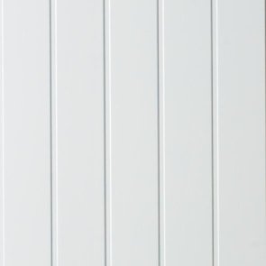 Huntonit Окрашенные древесноволокнистые стеновые панели 11x620x2740 мм, упак. 3,398 м2 Skygge, balts