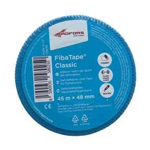 Adfors FibaTape Classic Stikla šķiedras sietlente, pašlīmējoša, zila, 48mm x 45m
