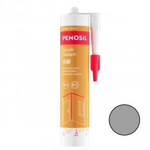 Penosil Acrylic Sealant 636 Окрашиваемый акриловый герметик 280ml, pelēks