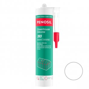 Penosil Greenhouse Silicone 393 Silikona hermētiķis siltumnīcām 300ml, caurspīdīgs