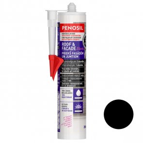 Penosil Roof&Facade Elastic Герметик для крыш и фасадов 290ml, melns