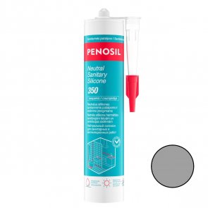 Penosil Neutral Sanitary Silicone 350 / 350c Нейтральный санитарный силиконовый герметик 280ml, pelēks