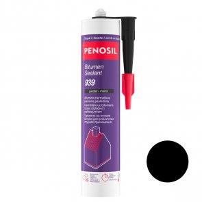 Penosil Bitumen Sealant 939 Герметик для наружных работ разнообразного применения 300ml, melns