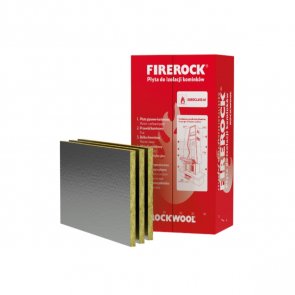 Rockwool Firerock Ugunsizturīgas akmens vates plāksnes kamīniem 30x600x1000mm, iepak. 6m2