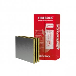 Rockwool  Firerock Огнестойкие плиты каменной ваты для каминов 30x600x1000mm, iepak. 6m2