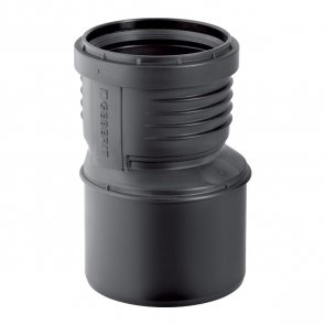 Geberit Silent-PP Шумопоглощающий канализационный переходник, эксцентрический , D75/110mm