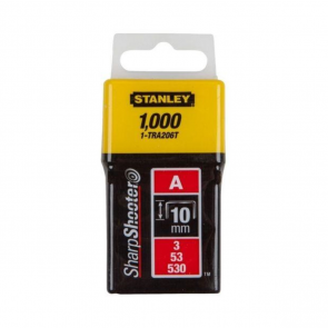Stanley A-образные скобы TRA20 Stanley A veida skavas 10mm, 1-TRA206T
