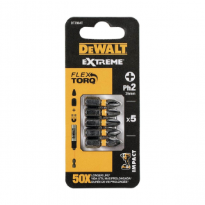 DeWalt FlexTORQ Отверточные насадки PH2, 25mm (5gab)