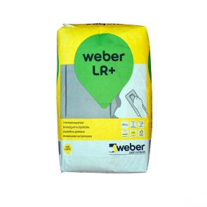 Weber LR+ smalka izlīdzinošā nobeiguma špaktele, 20kg
