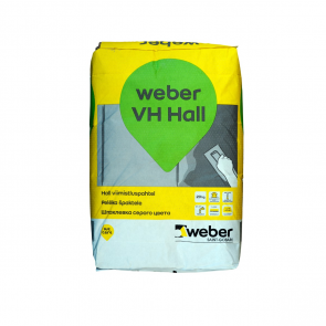 Weber VH Gray pelēka mitrumizturīga nobeiguma špaktele, 20kg 