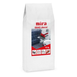 Mira 6840 Decor Mikrocementa dekoratīvā špaktele (antīks), balts, 15kg