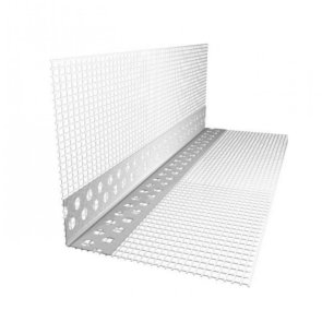 Stūris ēku siltināšanai (PVC + siets 10x15cm), 2.5m