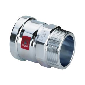 Viega Prestabo XL Pāreja, ārējā vītne, 88.9mm x 3 colllas