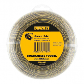DeWalt Триммерная бечевка 2 мм , 15.2m, DT20650-QZ