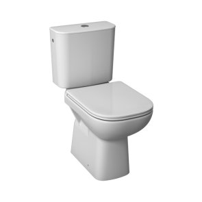 Jika Deep Унитаз с горизонтальным выпуском, подключение снизу , 380x650mm, balts (bez vāka)
