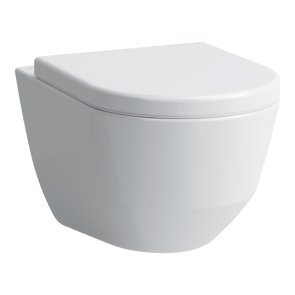 Laufen Pro Rimless, Tualetes pods, stiprināms pie sienas, 360x530mm, balts (bez vāka)