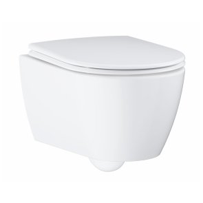 Grohe Essence Rimless Унитаз с крышкой soft close (QR), крепится к стене , 360x540 mm, balts