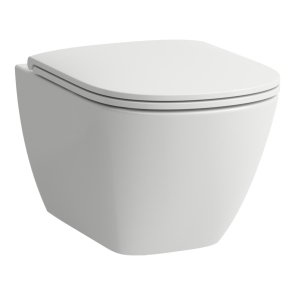 Laufen Lua Advanced Rimless Унитаз с крышкой SC, крепится к стене , 360x520mm, balts