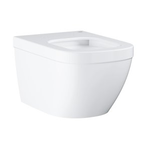 Grohe Euro Ceramic Rimless Tualetes poda apakša, stiprināma pie sienas, Triple Vortex, 374x540mm, balts (bez vāka)