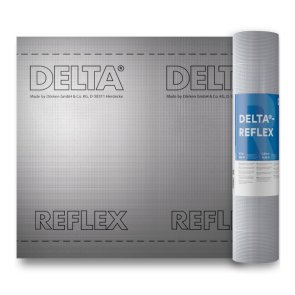 DELTA-REFLEX Tvaika izolācijas membrāna, 1.5×50m, 75m2