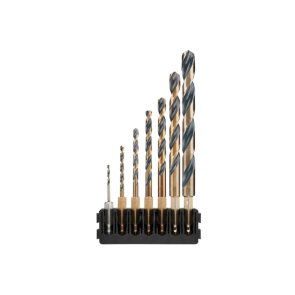 DeWalt HEX Black&Gold Urbju komplekts, 4-10mm, 7gab.