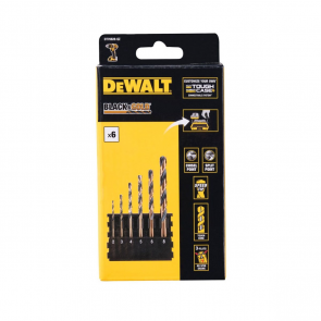 DeWalt Black&Gold Набор сверл 6gab.