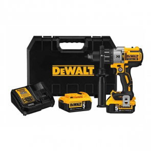 DeWalt Аккумуляторная ударная дрель-ударный шуруповерт 18V XR Li-Ion, BL, XRP (+2x5,0A·ч, зарядное устройство, кофр) DCD996P2-QW