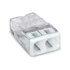 Wago Клеммная коробка для монолитных проводов 2x0,5-2.5/5g. 24A/400V 2273-202