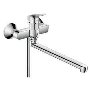 Hansgrohe Logis Vannas maisītājs ar garo izteci, hroms