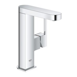 Grohe Plus M Vannas istabas izlietnes maisītājs, ar push-open, hroms