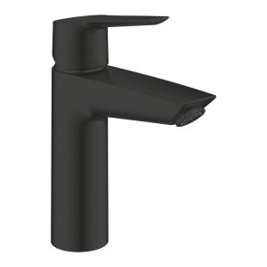 Grohe Start M Смеситель для раковины в ванной комнате, с push-open , 1/2 collas, matēts melns