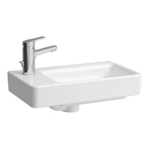 Laufen Pro S Маленькая раковина, отверстие для смесителя слева , 480x280mm, balta