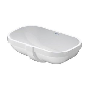 Duravit D-Code Раковина для ванной комнаты, встраиваемая , 525x320mm, balta