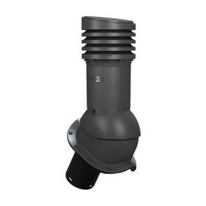 Wirplast Perfekta EVO E26 Ventilācijas izvads, izolēts, D125mm, antracīta