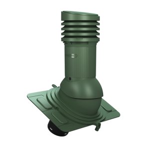 Wirplast Uniwersal EVO E18 Ventilācijas izvads, izolēts, D125mm, zaļš