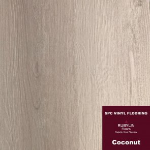 RubyLin SPC Vinila grīda ar apakšklāju 1mm IXPE, 1220x182x5mm, Coconut iepak. 2.22m2