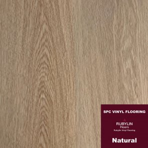 RubyLin SPC Vinila grīda ar apakšklāju 1mm IXPE, 1220x182x5mm, Natural iepak. 2.22m2