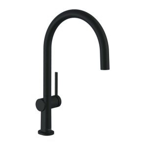 Hansgrohe Talis M54 220 Смеситель для кухонной раковины, С-излив , matēts melns