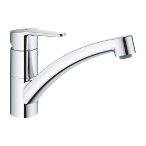 Grohe BauEco Смеситель для кухонной раковины , 1/2 collas, hroms
