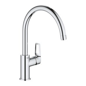 Grohe BauLoop Virtuves izlietnes maisītājs, 1/2 collas, hroms
