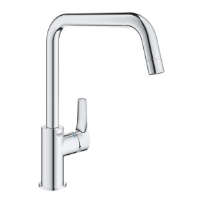 Grohe Eurosmart Смеситель для кухонной раковины, U-образный излив , 1/2 collas, hroms