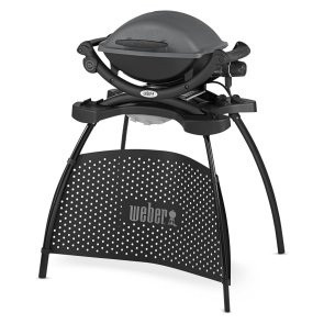 Weber Q 1400 Elektriskais grils ar statīvu, tumši pelēks, 52020853