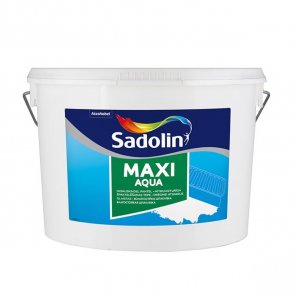 Sadolin Maxi Aqua mitrumizturīga, smalkgraudaina špaktelēšanas tepe, pelēka 10L