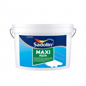 Sadolin Maxi Aqua влагостойкая, мелкозернистая замазка для шпаклевания , pelēka 2.5L