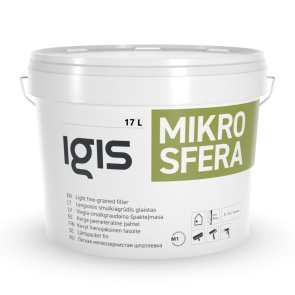 IGIS MIKROSFERA Gatava viegla sīkgraudaina špaktele,  spainis 17L