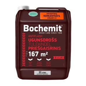 Bochemit Antiflash Огнезащитное средство (концентрат) Bochemit Antiflash Ugunsdrošs līdzeklis (koncentrāts 1:9), brūns 5kg