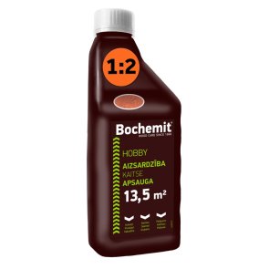 Bochemit QB Hobby Антисептик для защиты древесины и каменной кладки (концентрат) Bochemit QB Hobby Antiseptiķis koksnes un mūra aizsardzībai (koncentrāts 1:2), brūns 1kg