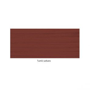 Pinotex Wood Paint Aqua Krāsa koka fasādēm, tumši sarkana, 2.5L