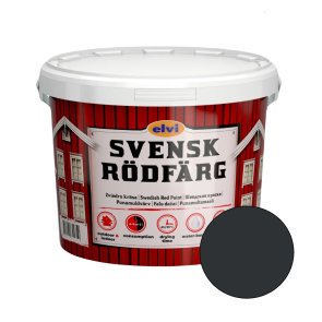 Elvi Svensk Rodfarg Tradicionāla zviedru krāsa, pelēka, 9L