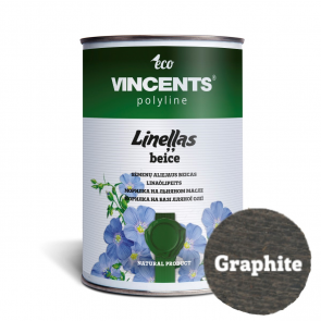 Vincents Polyline Lineļļas beice Graphite 1L